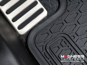 FIAT 500 Floor Mats - All Weather - Rubber - Premium  